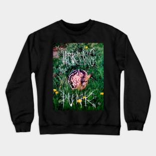 Black Metal Hiking Punk shirt Crewneck Sweatshirt